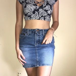 Lei Jean Skirt